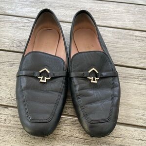 Kate Spade Cape Cod Black Slip-On Loafers Womens Size 7 B